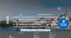 Desktop Screenshot of lumed.ch